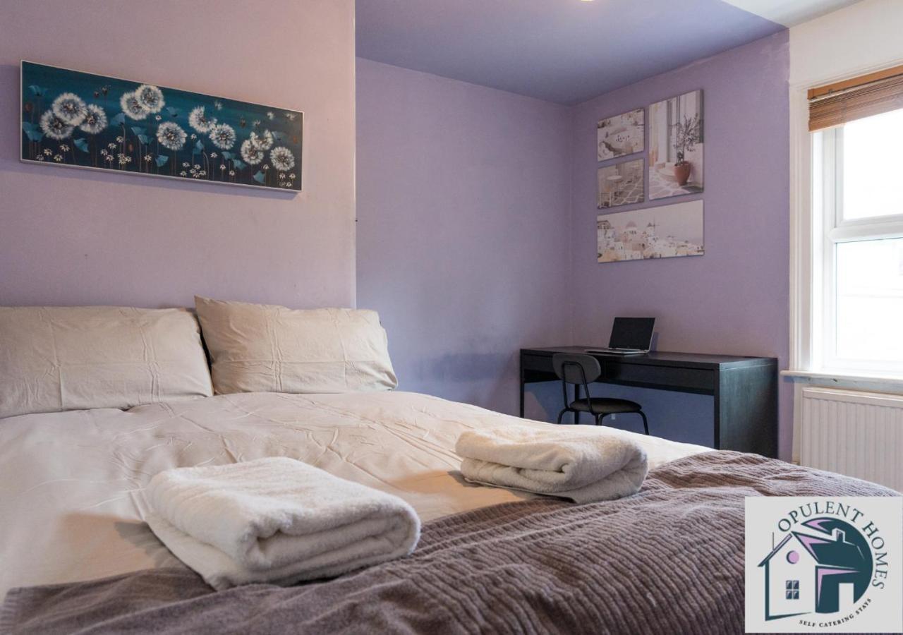 Contractors Pad - 4 Bed Town House - Cent Reading - Free Parking Villa Luaran gambar