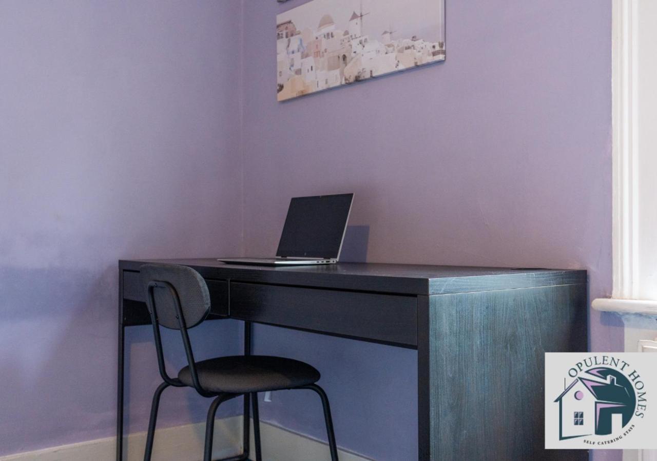 Contractors Pad - 4 Bed Town House - Cent Reading - Free Parking Villa Luaran gambar
