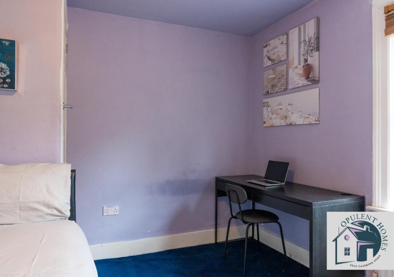 Contractors Pad - 4 Bed Town House - Cent Reading - Free Parking Villa Luaran gambar